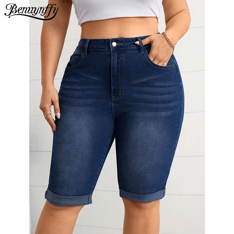 Women'S Jeans Accessories - Benuynffy Plus Size Vintage Mid Waisted