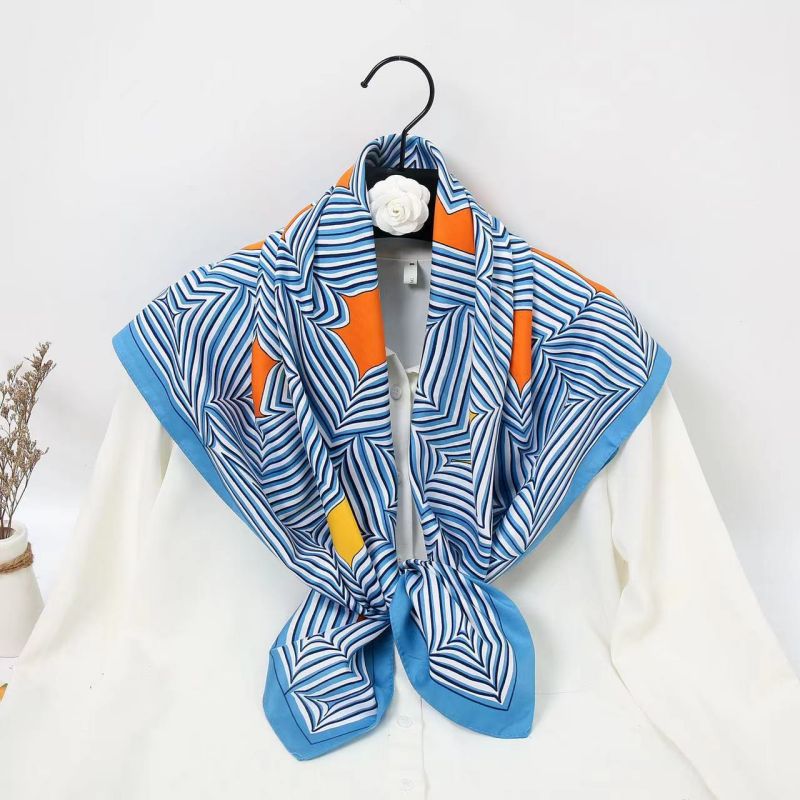 90cm Square Scarf High Quality - Silk Scarf Square recension och pris