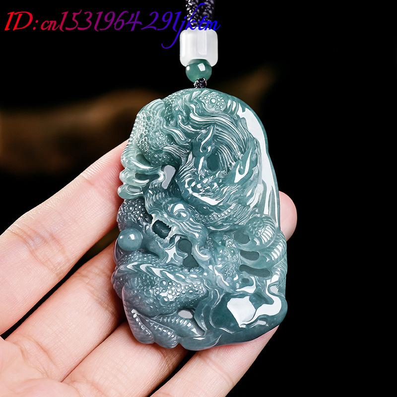 Natural Burmese Jadeite Dragon - Women'S Accessories recension och pris