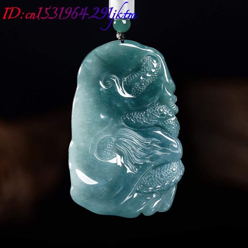 Natural Burmese Jadeite Dragon - Women'S Accessories recension och pris