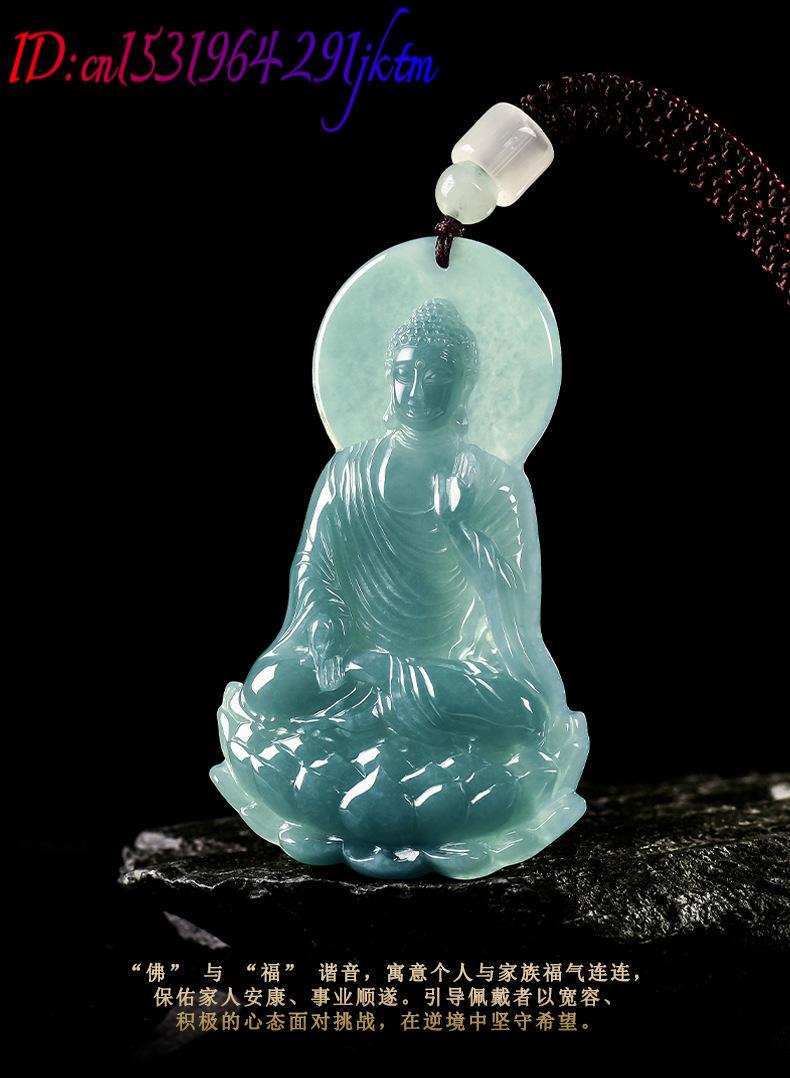 Natural Burmese Jadeite Buddha - Women'S Accessories recension och pris