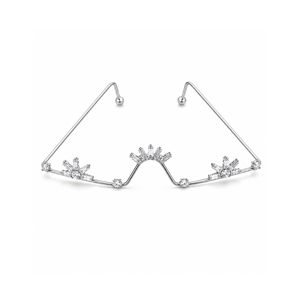 New Rhinestone Rimless Decor G - Women Accessories Photos recension och pris