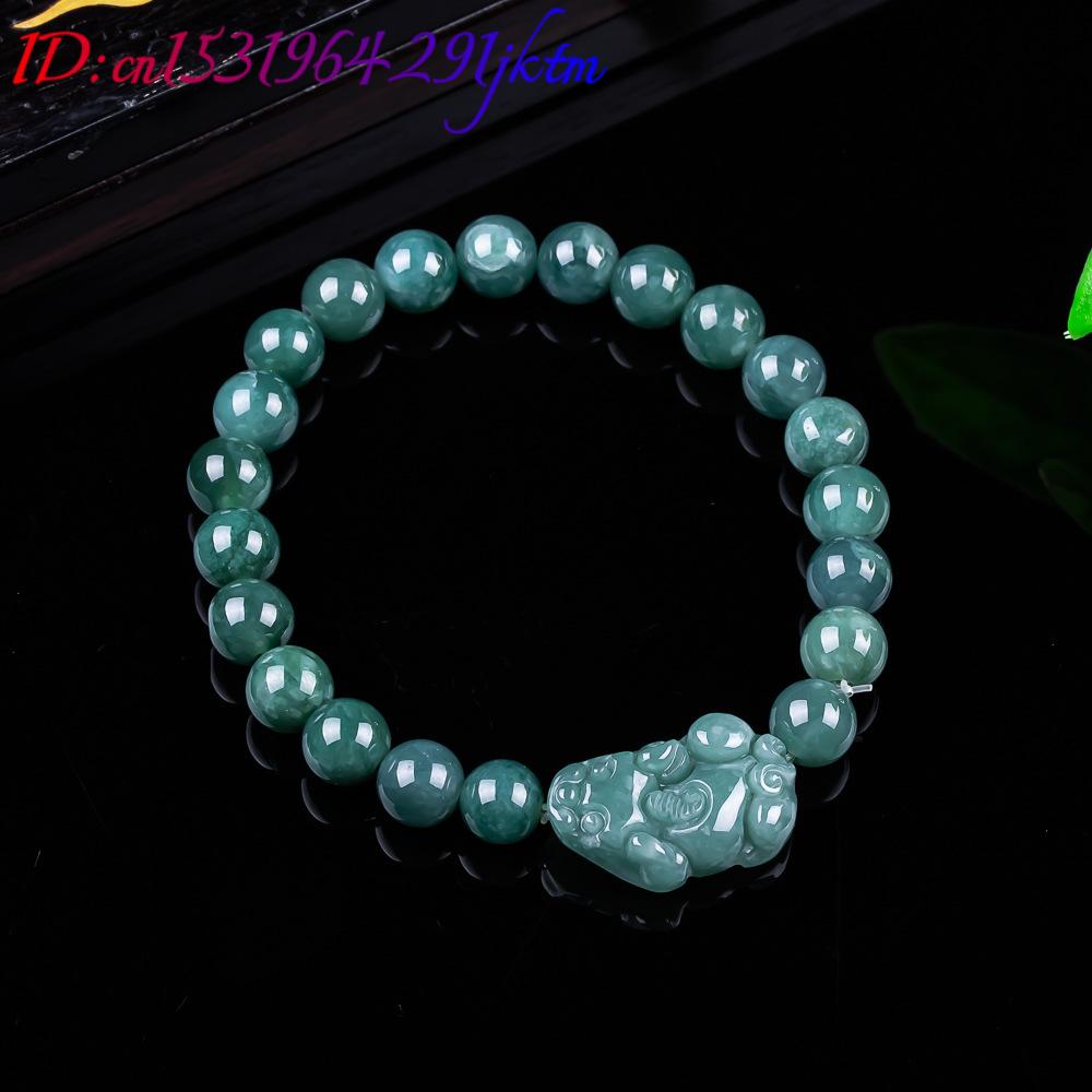 Natural Burmese Jadeite Pixiu  - Women'S Accessories recension och pris