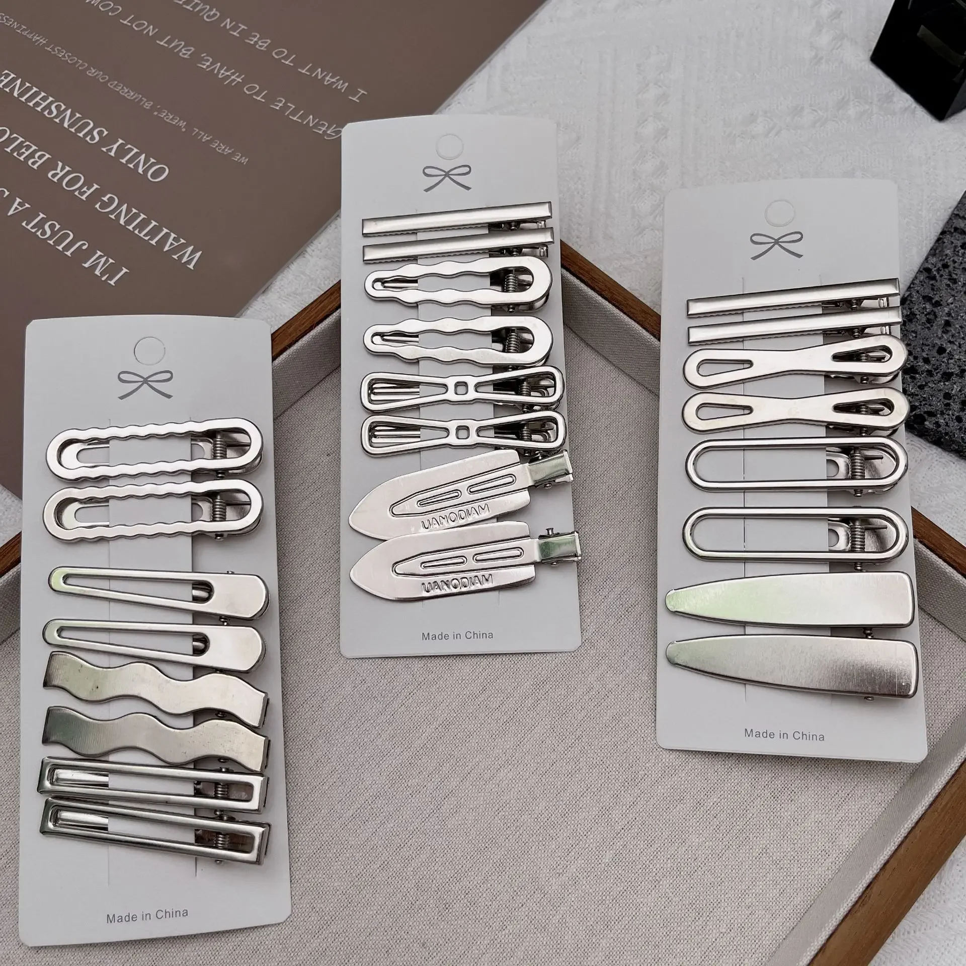 Sliver Metal Hair Clips Women  - Women Accessories Combo recension och pris