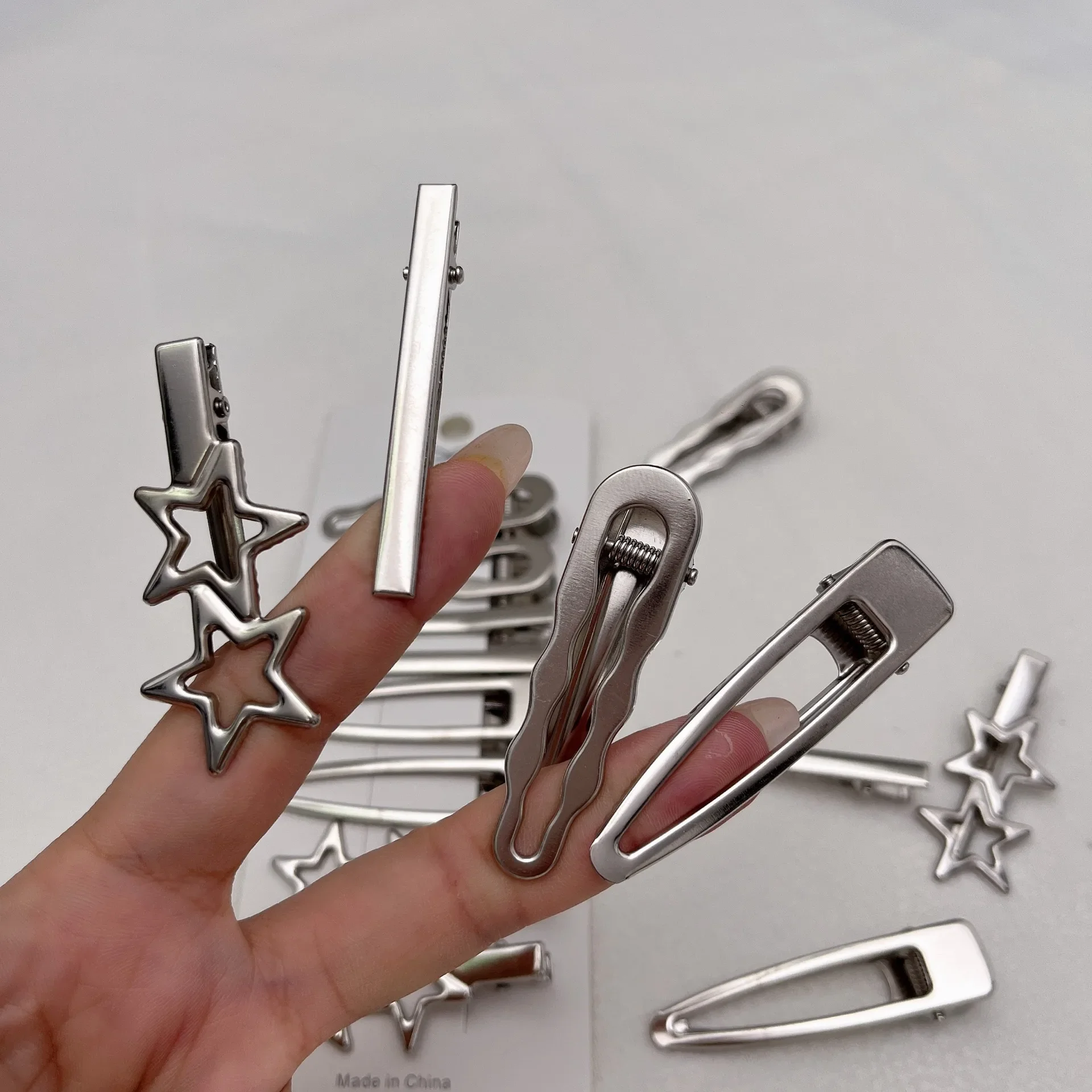 Sliver Metal Hair Clips Women  - Women Accessories Combo recension och pris