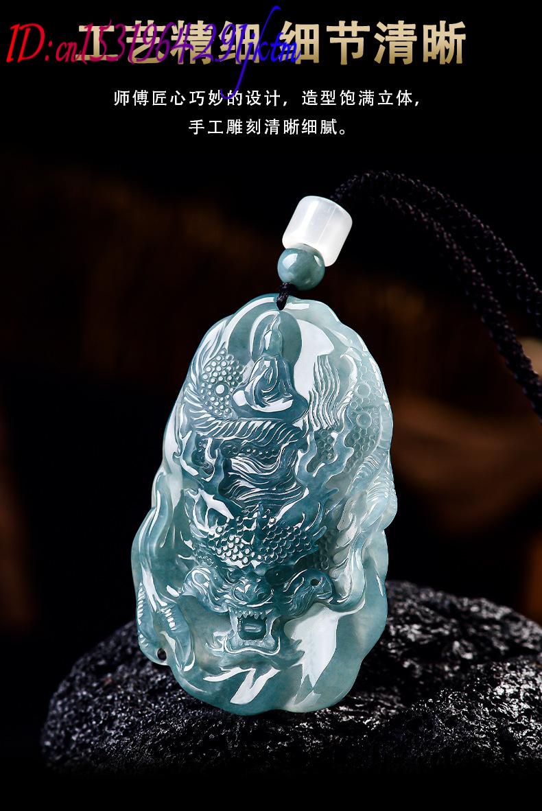 Natural Burmese Jadeite Dragon - Women'S Accessories recension och pris