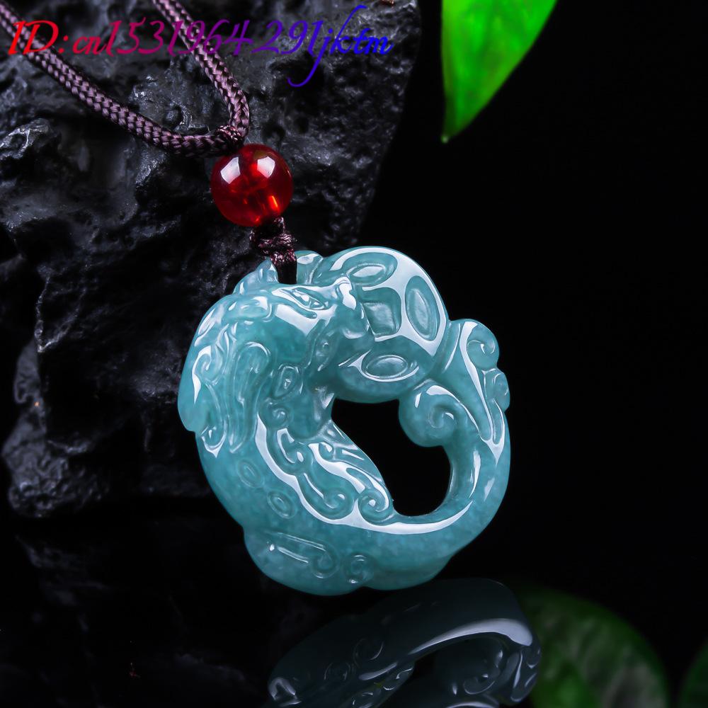Burmese Jadeite Pixiu Pendant  - Women'S Accessories recension och pris