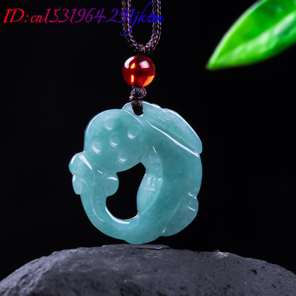 Burmese Jadeite Pixiu Pendant  - Women'S Accessories recension och pris