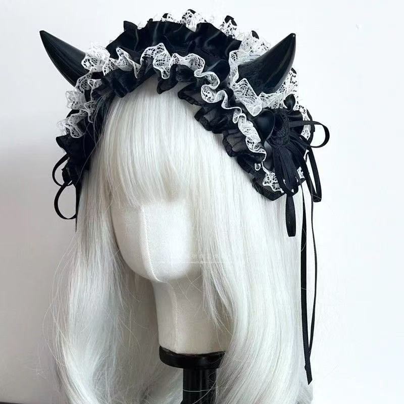 Japanese Gothic Lace Bow Headb - Women Accessories Photos recension och pris