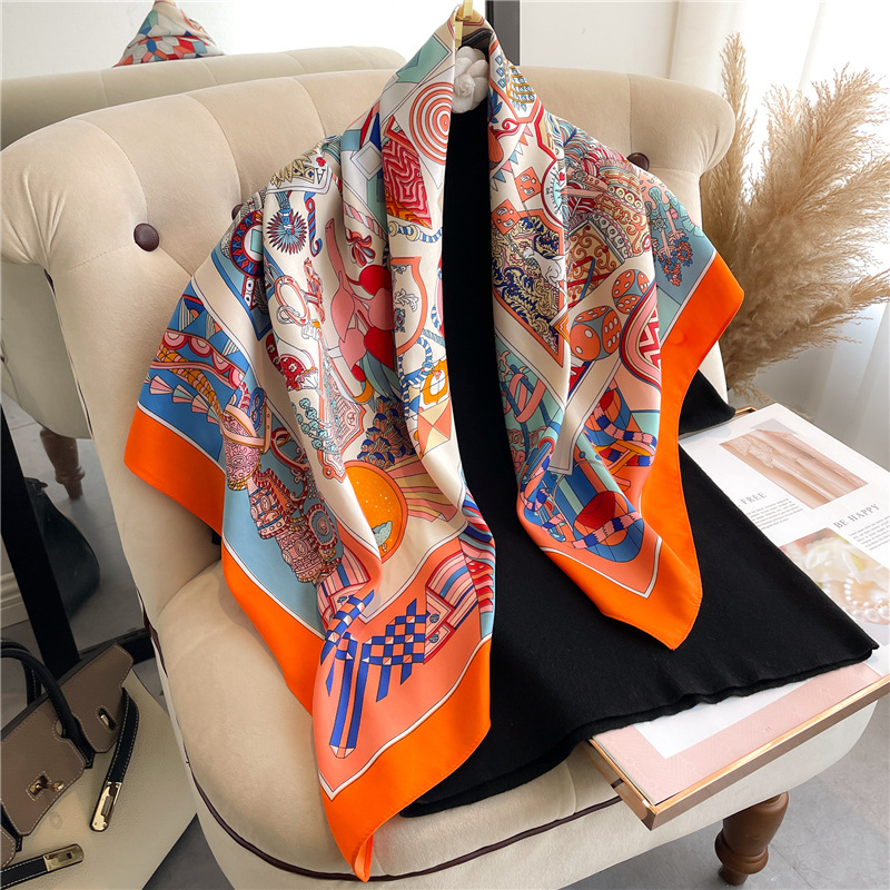 2026 New Square Twill Silk Sca - Silk Scarf Square recension och pris