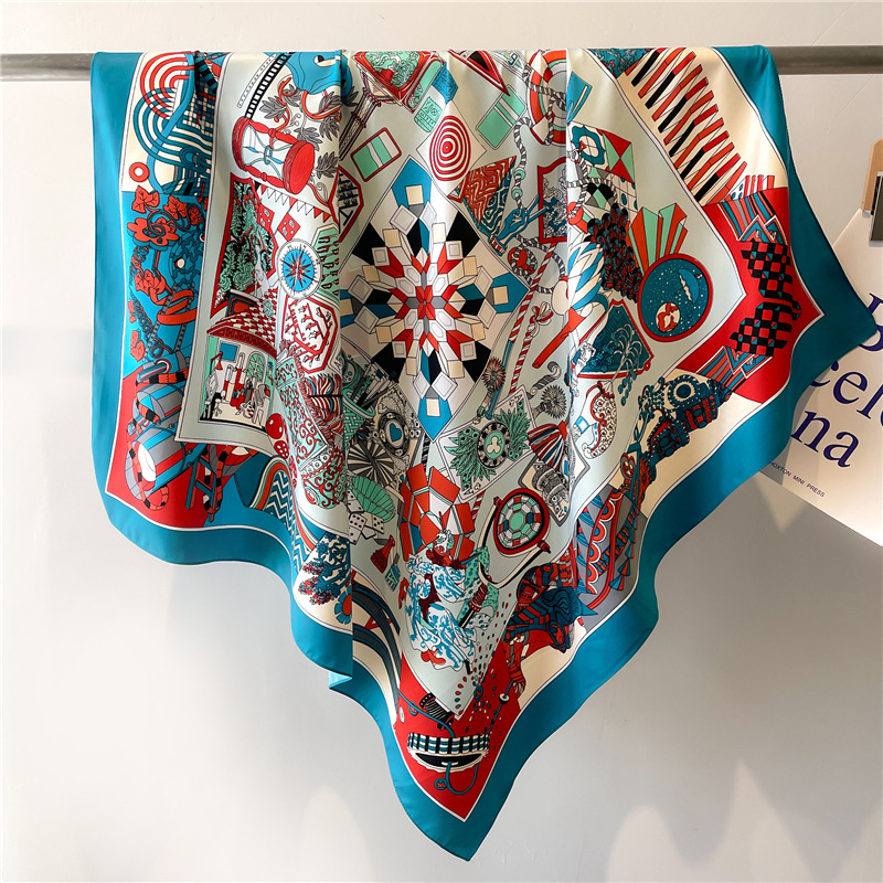 2026 New Square Twill Silk Sca - Silk Scarf Square recension och pris