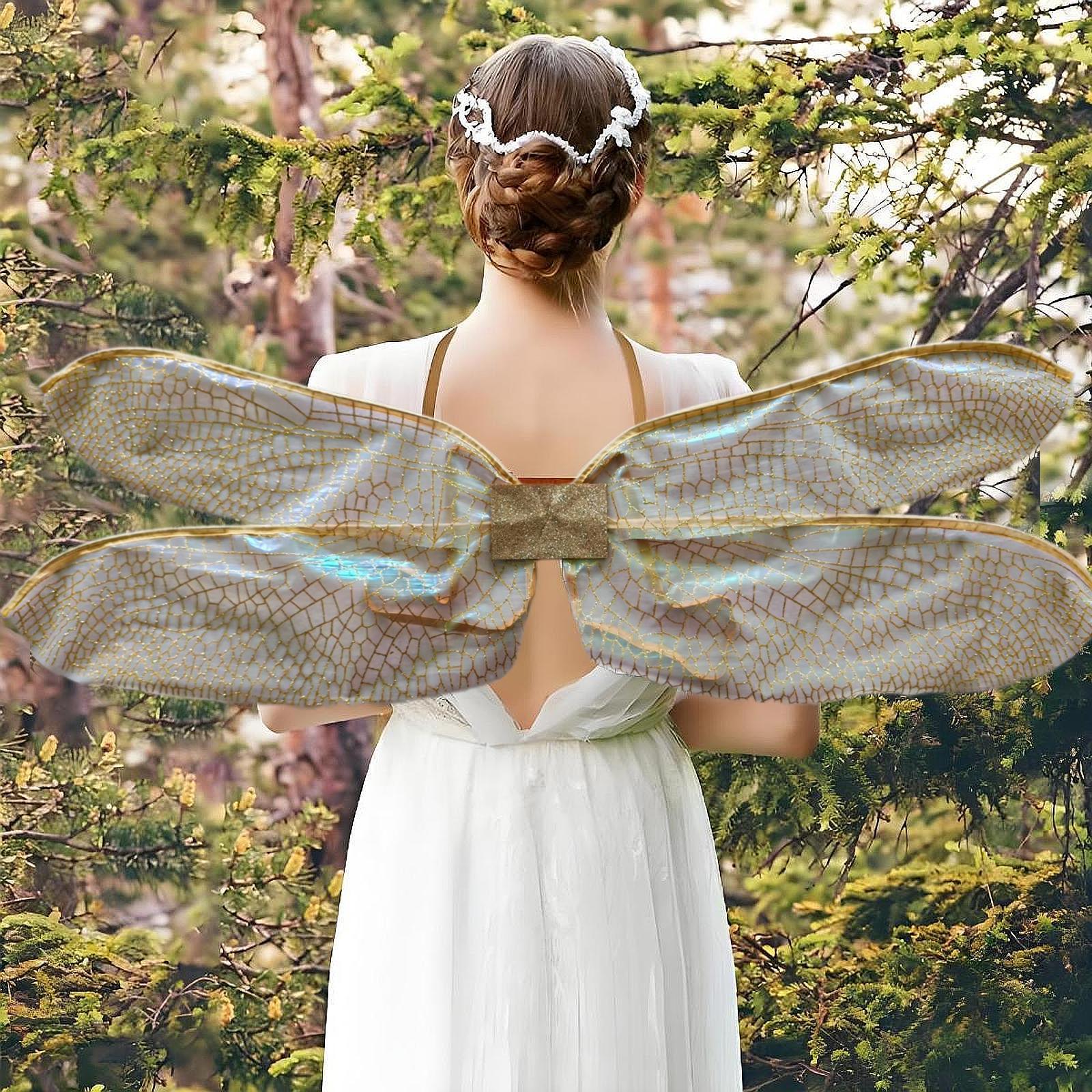 Fairy Dragonfly Wings for Kids - Women Accessories Photos recension och pris