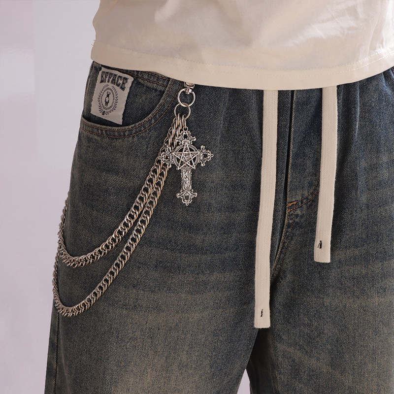Fashion Punk Metal Pants Chain - Women'S Jeans Accessories recension och pris