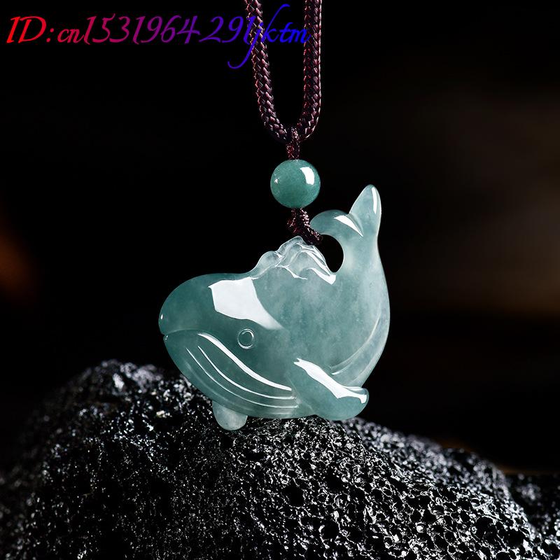 Natural Burmese Jadeite Whale  - Women'S Accessories recension och pris