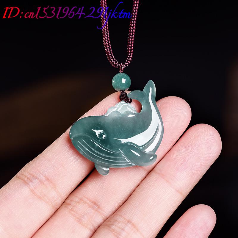 Natural Burmese Jadeite Whale  - Women'S Accessories recension och pris