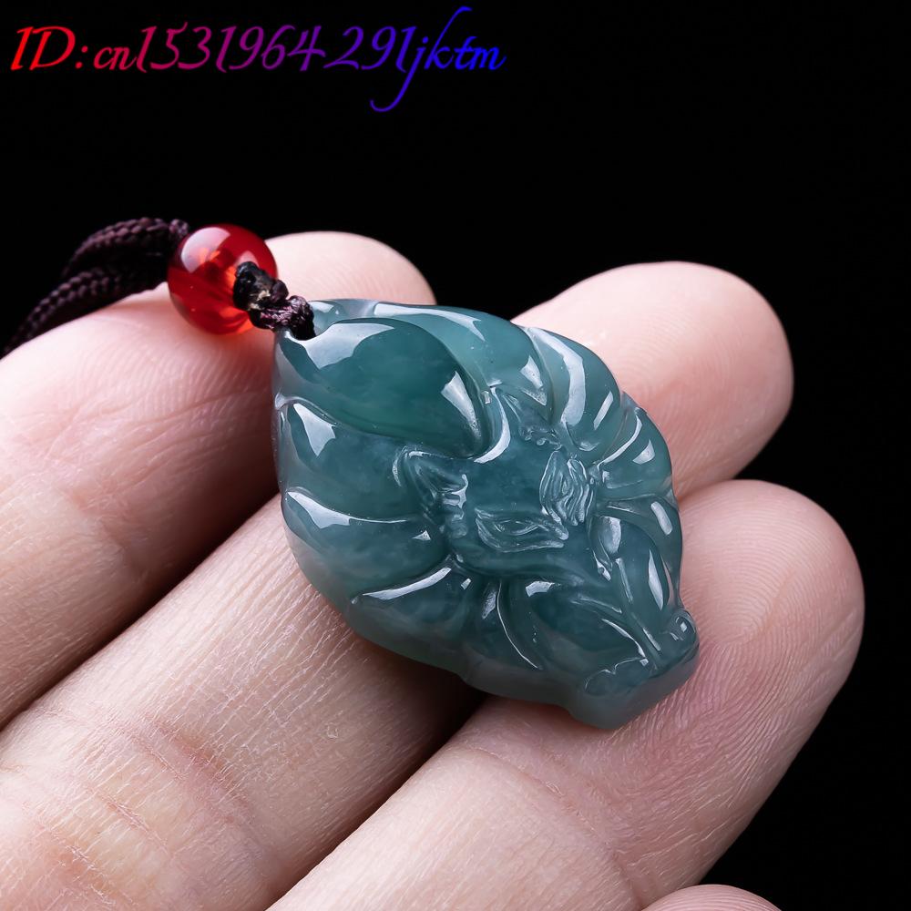 Natural Burmese Jadeite Fox Pe - Women'S Accessories recension och pris