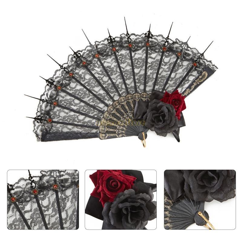31BF Fan Gothic Victorian Wome - Women'S Victorian Accessories recension och pris