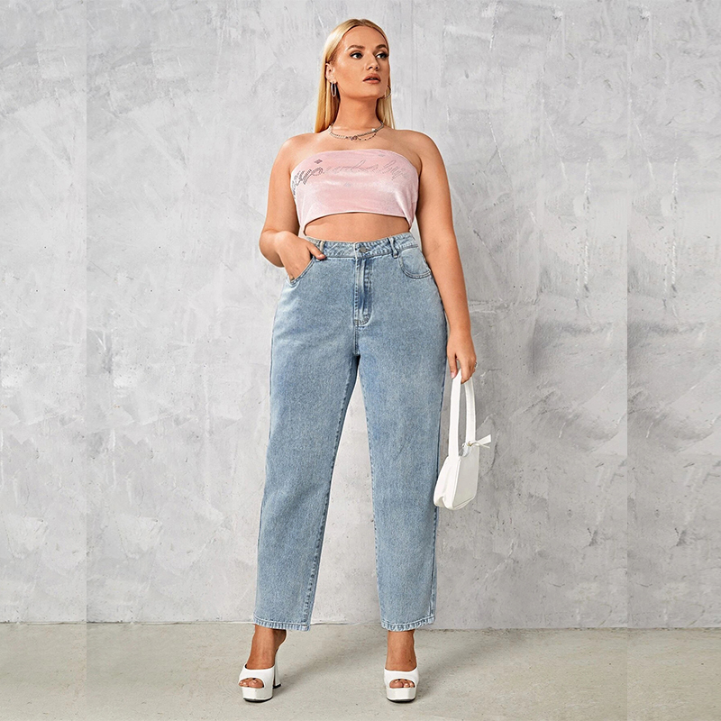 Plus Size Women Jeans Autumn D - Women'S Jeans Accessories recension och pris