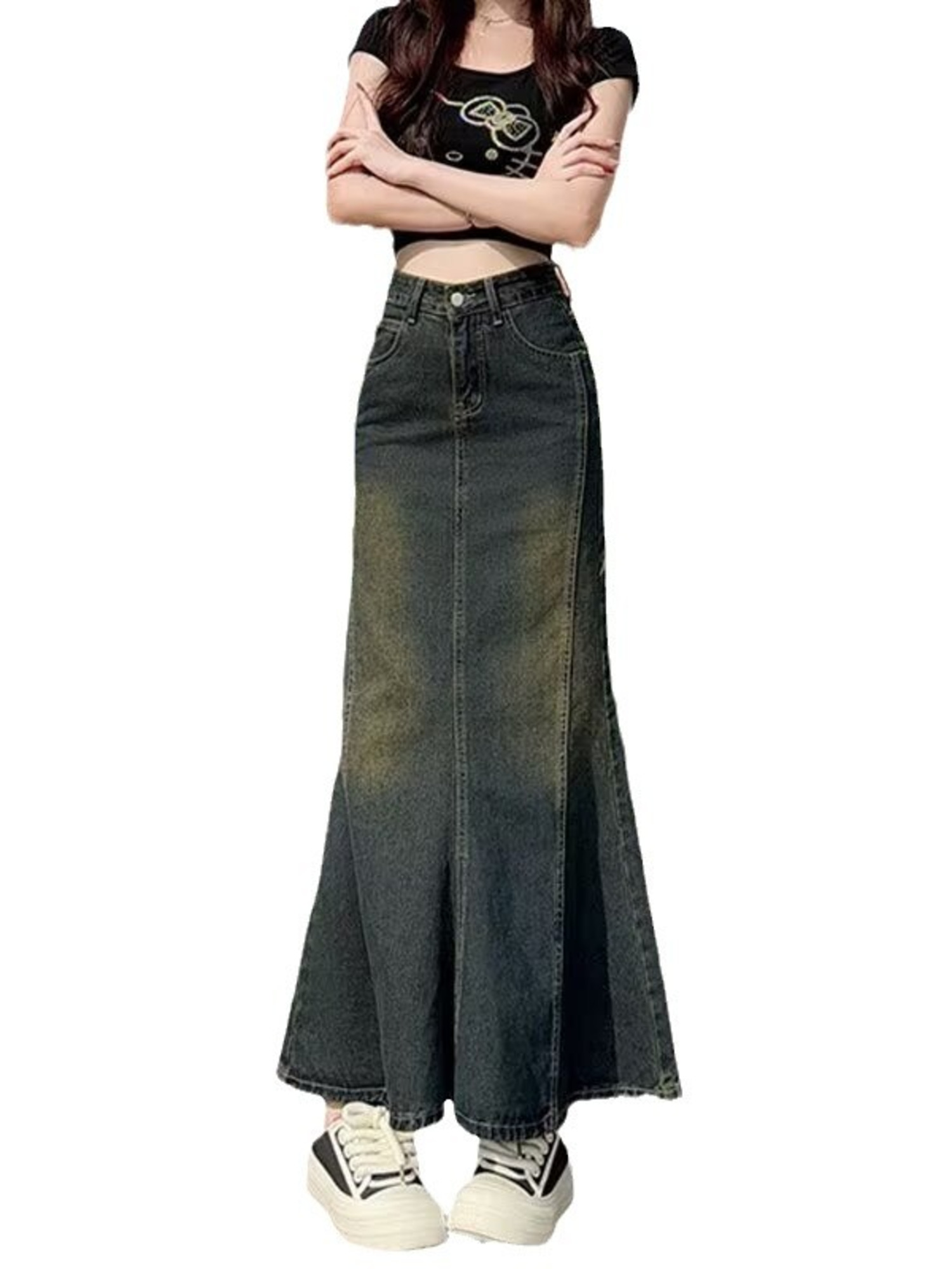 Women's Vintage Washed Denim M - Women'S Jeans Accessories recension och pris
