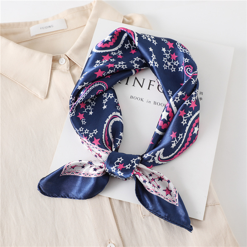 60cm Luxury Square Silk Scarf  - Silk Scarf Square recension och pris