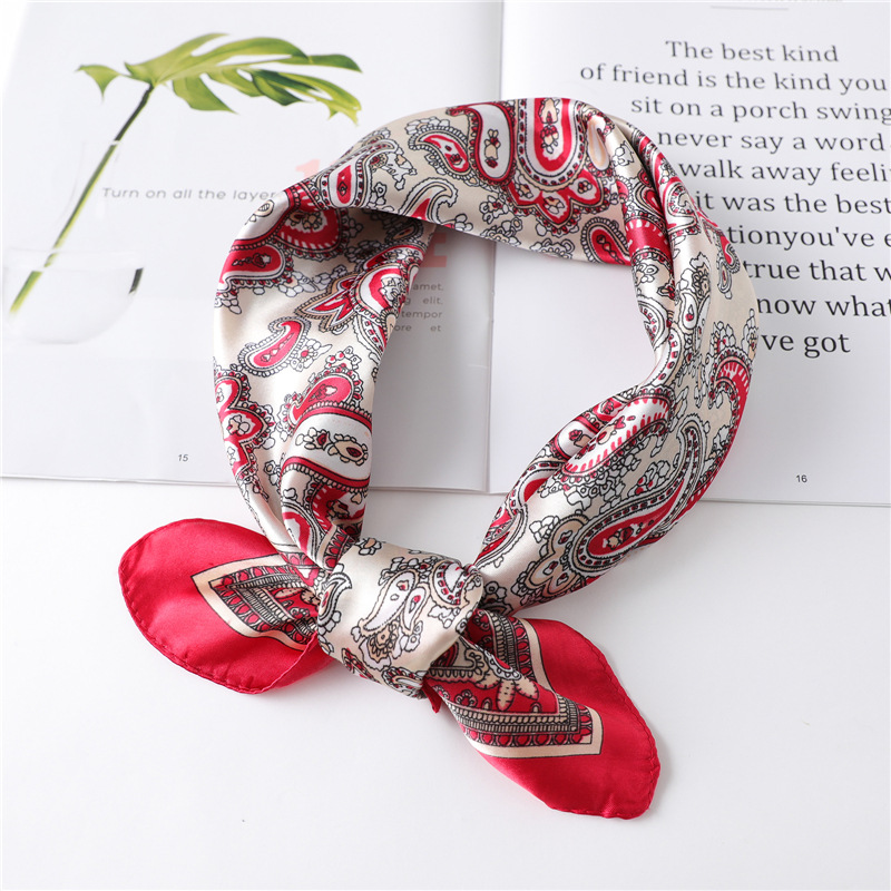 60cm Luxury Square Silk Scarf  - Silk Scarf Square recension och pris