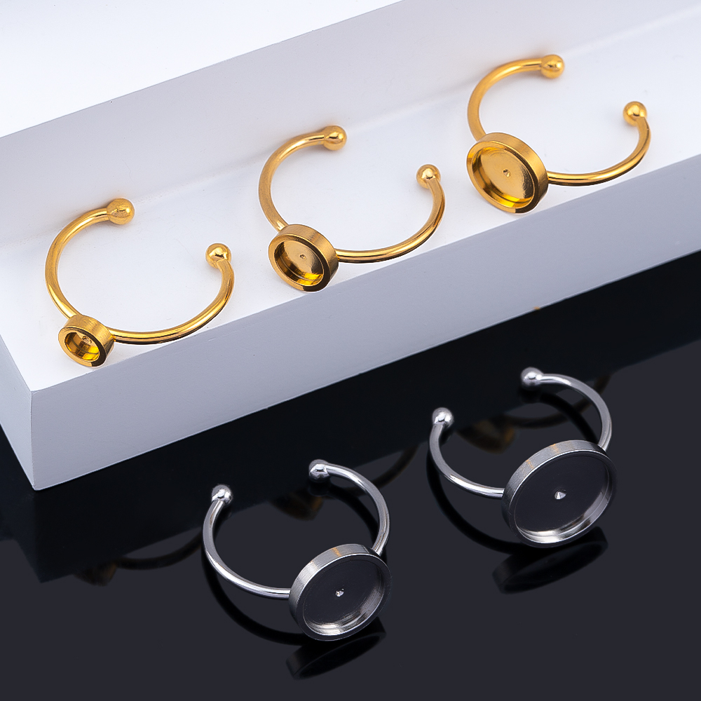 10pcs Adjustable Open Finger R - Ring Set Adjustable recension och pris