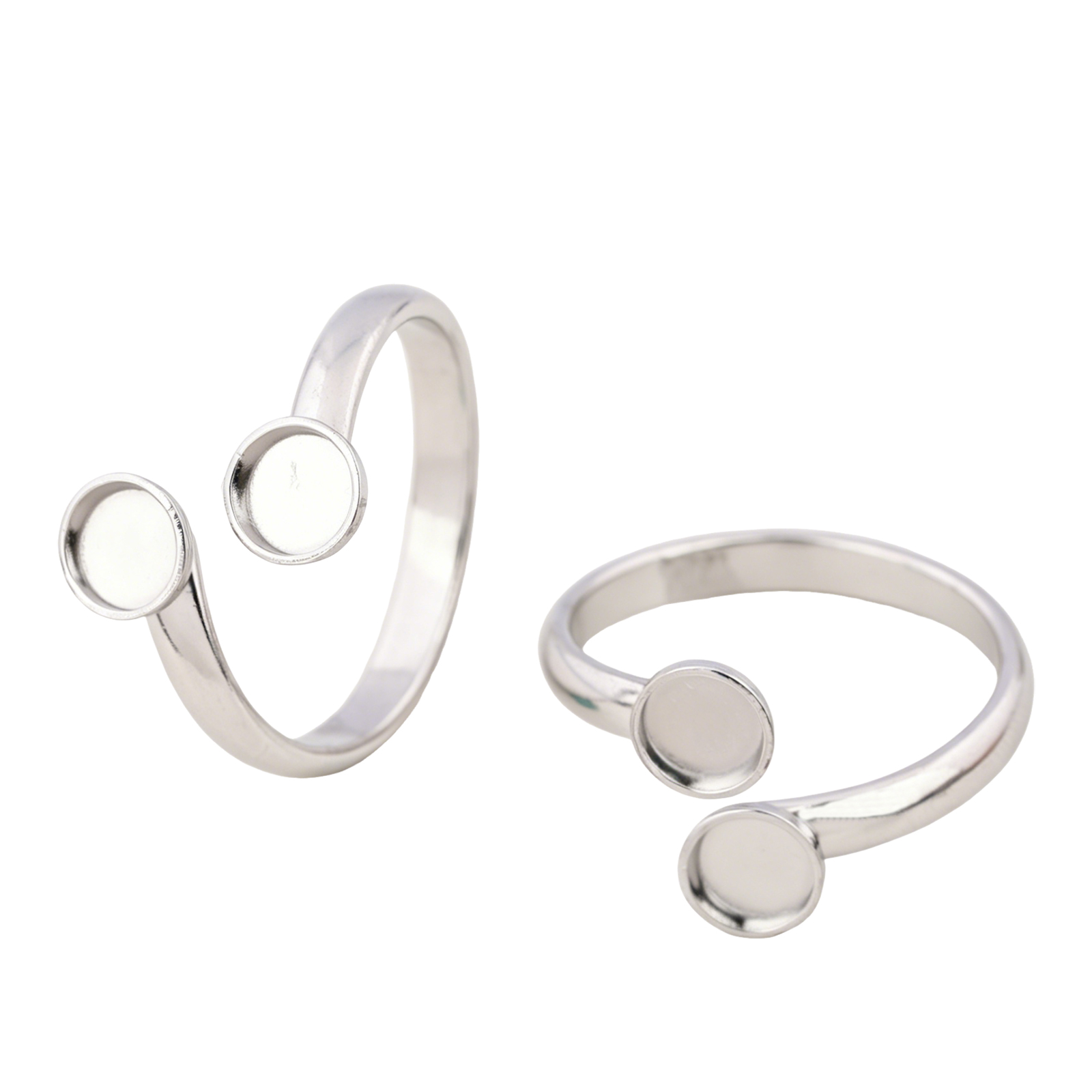 10pcs Stainless Steel Adjustab - Ring Set Adjustable recension och pris