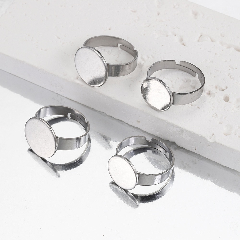 10 Pieces Stainless Steel Ring - Ring Set Adjustable recension och pris