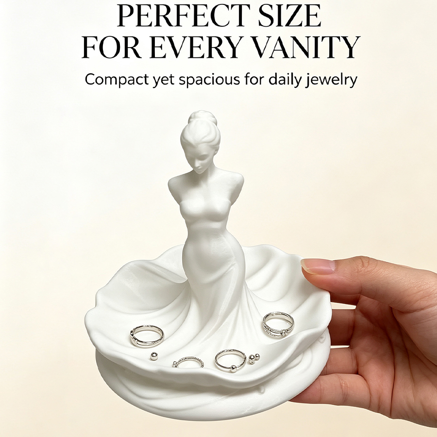 White Long Dress-Shaped Jewelr - Women Accessories Store recension och pris