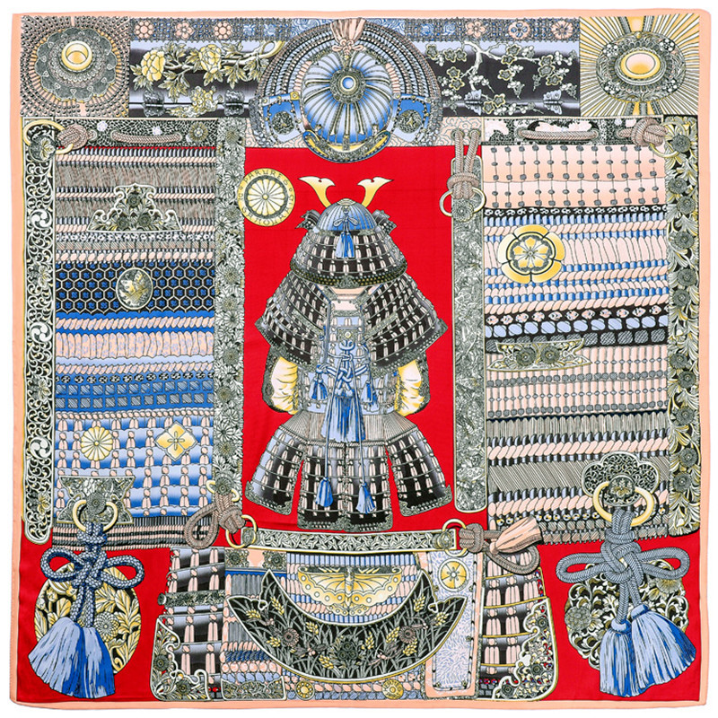 2024 New Design Court Armor Sc - Silk Scarf Square recension och pris