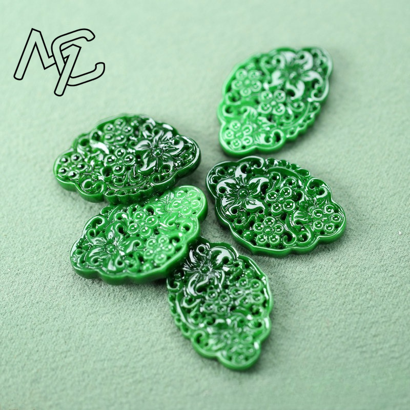 2pcs DIY Natural Dry Green Eme - Women'S Accessories recension och pris