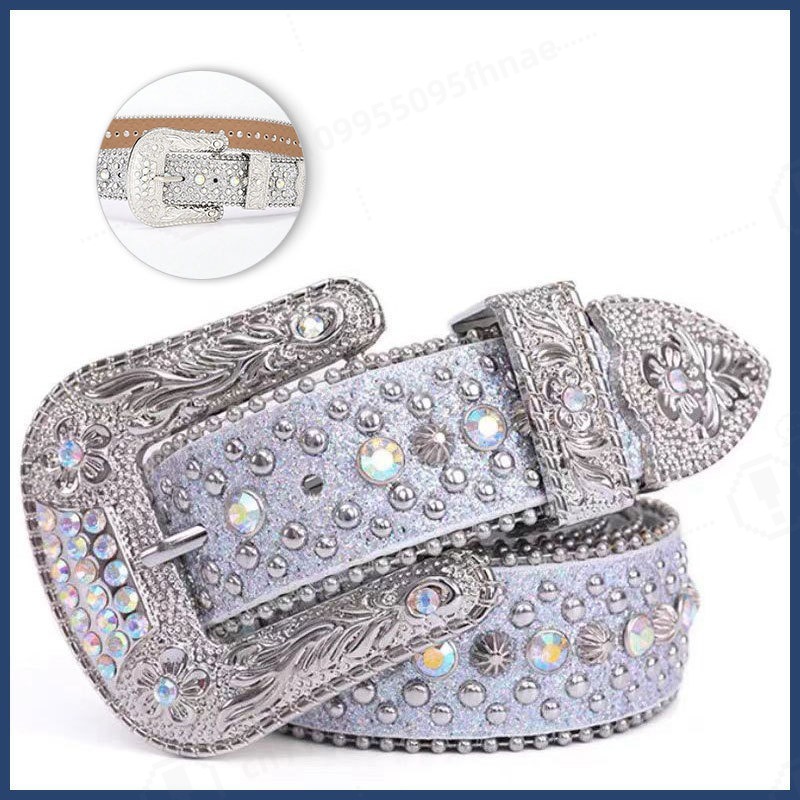 Y2K Style Rhinestone Belt For  - Women'S Jeans Accessories recension och pris