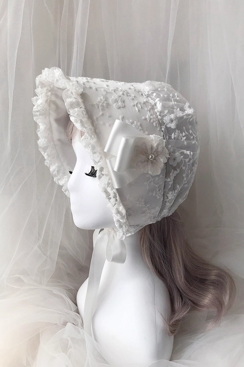 Adult nightcap visor lace baby - Women Accessories Photos recension och pris