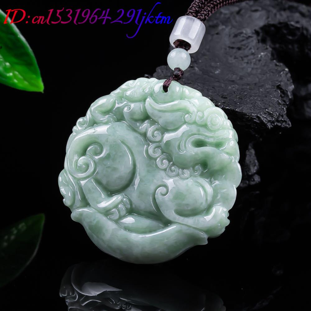 Natural Myanmar Jadeite Pixiu  - Women'S Accessories recension och pris