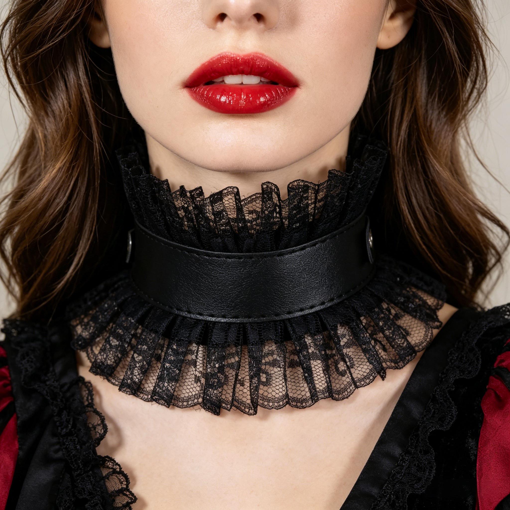 Women Vintage Fake Collar Goth - Women'S Victorian Accessories recension och pris