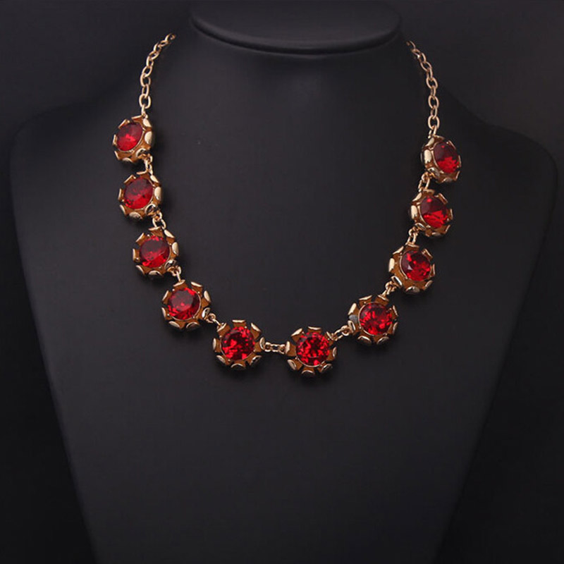 New Luxury Crystal Necklace fo - Women Accessories Dubai recension och pris