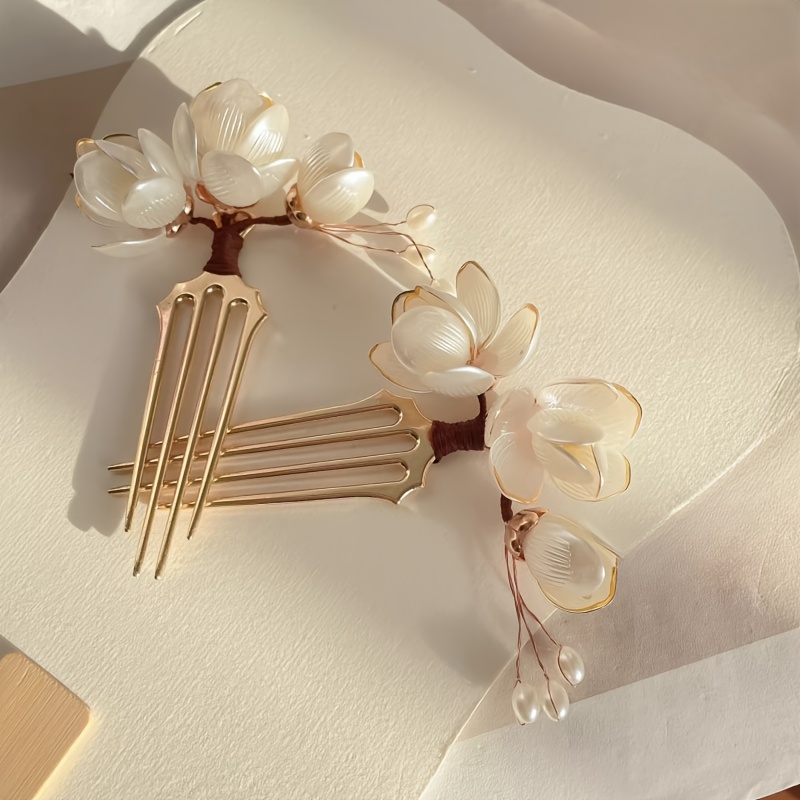 Chinese Style Shell Magnolia F - Women Accessories Photos recension och pris